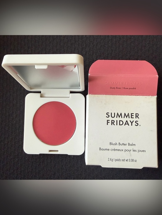 Summer Fridays Other - Summer Fridays Blush Butter Balm — Dusty Rose Pink